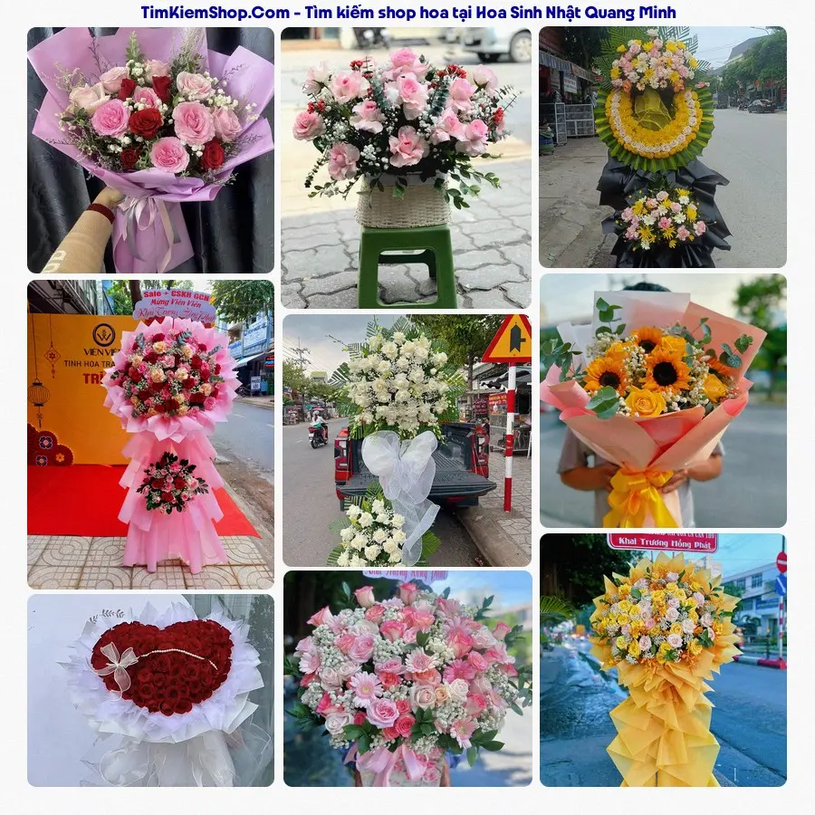 Tiệm Hoa Nhà Gạo - Tiệm Hoa Quang Minh