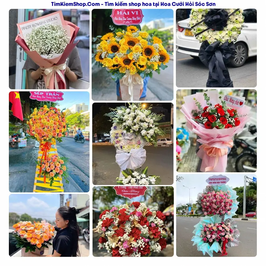 Tiệm Hoa Nhà Gạo - Tiệm Hoa Sóc Sơn