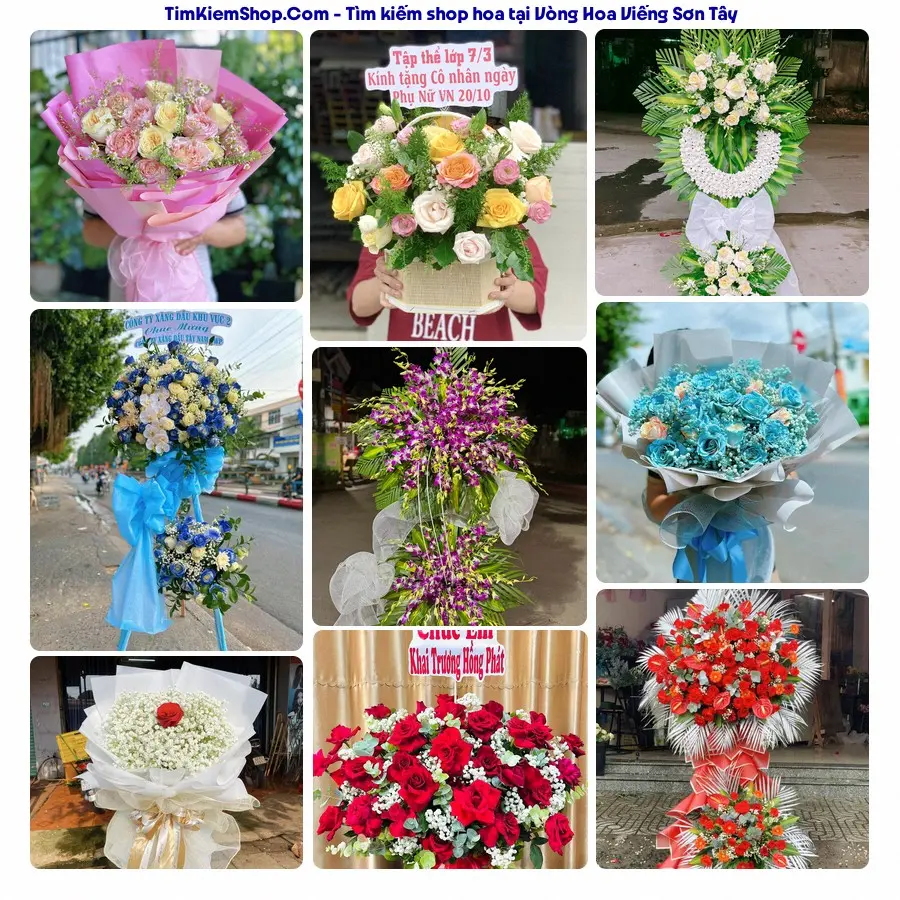 Tiệm Hoa Nhà Gạo - Tiệm Hoa Sơn Tây