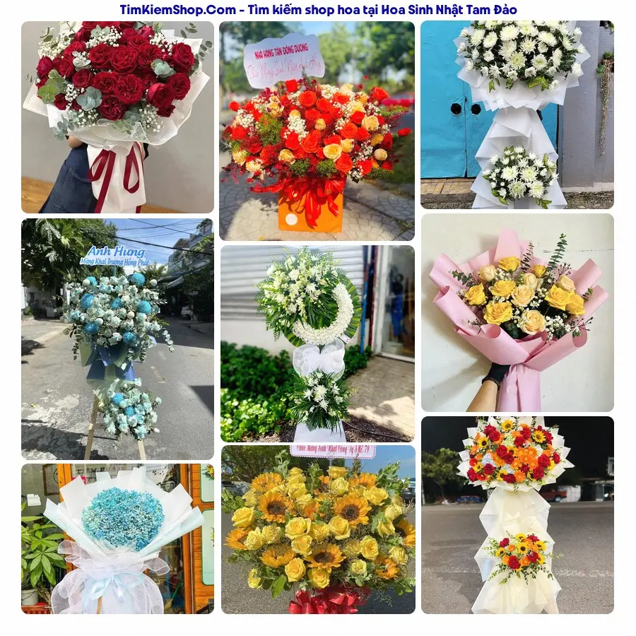 Tiệm Hoa Nhà Gạo - Tiệm Hoa Tam Đảo