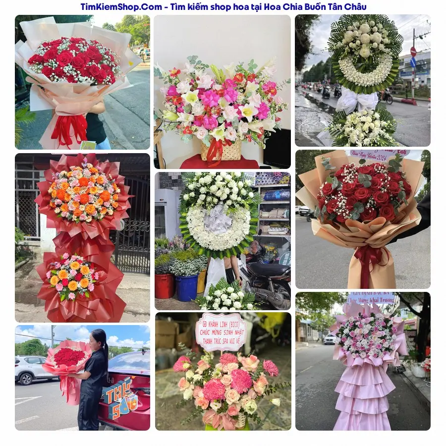 Tiệm Hoa Nhà Gạo - Tiệm Hoa Tân Châu