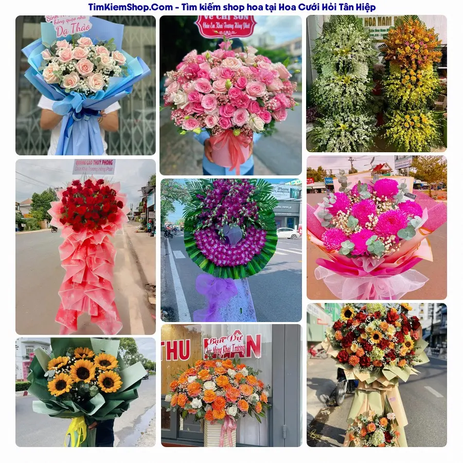 Tiệm Hoa Nhà Gạo - Tiệm Hoa Tân Hiệp