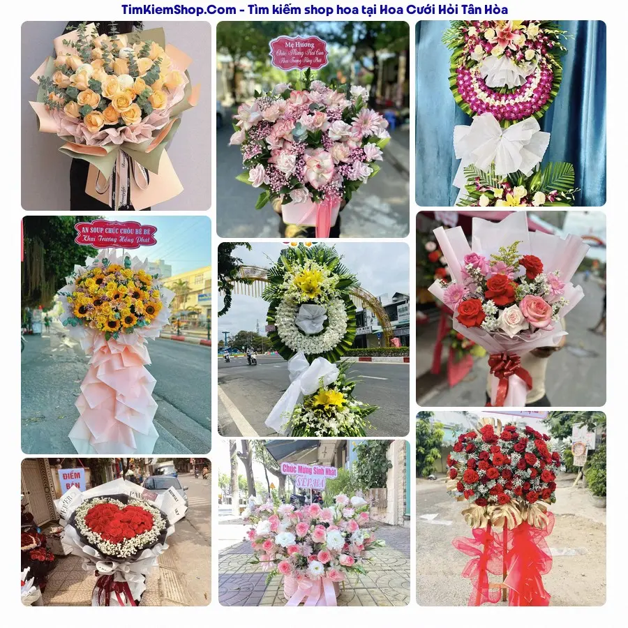 Tiệm Hoa Nhà Gạo - Tiệm Hoa Tân Hòa