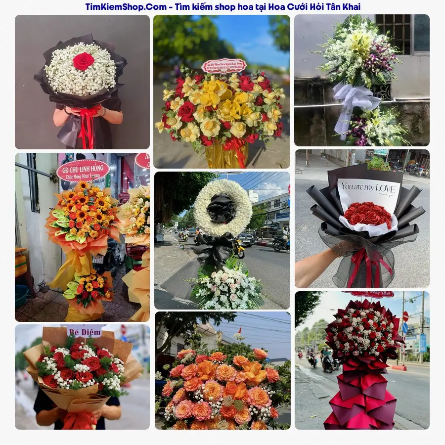 Tiệm Hoa Nhà Gạo - Tiệm Hoa Tân Khai