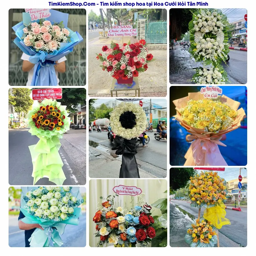 Tiệm Hoa Nhà Gạo - Tiệm Hoa Tân Minh
