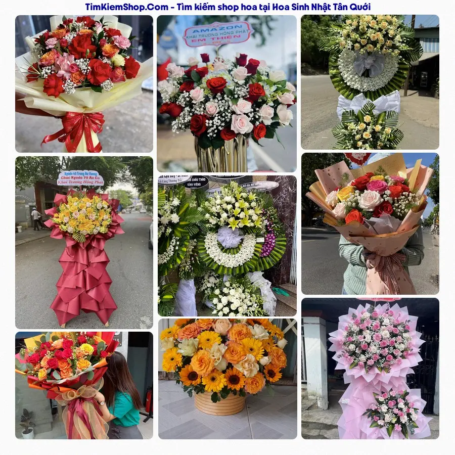 Tiệm Hoa Nhà Gạo - Tiệm Hoa Tân Quới