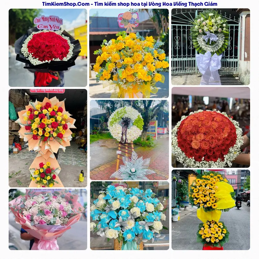 Tiệm Hoa Nhà Gạo - Tiệm Hoa Thạch Giám