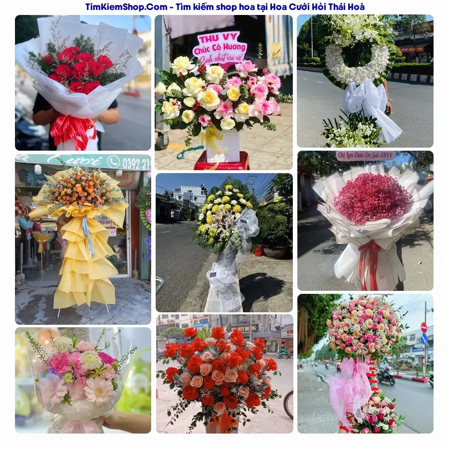 Tiệm Hoa Nhà Gạo - Tiệm Hoa Thái Hoà