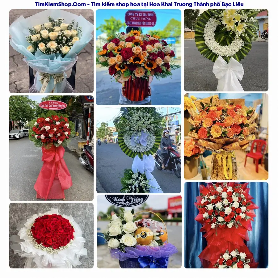 Tiệm Hoa Nhà Gạo - Tiệm Hoa Thành phố Bạc Liêu