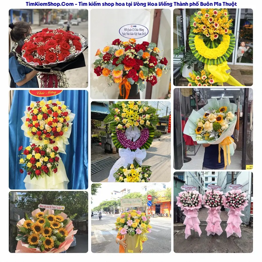 Tiệm Hoa Nhà Gạo - Tiệm Hoa Thành phố Buôn Ma Thuột