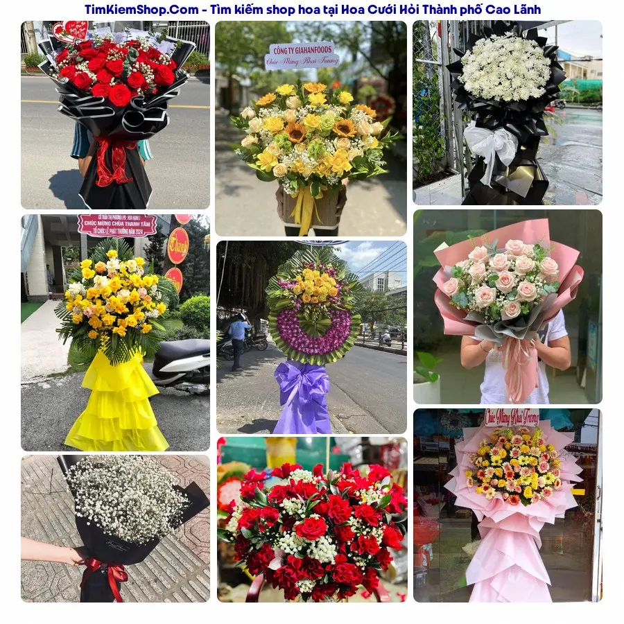 Tiệm Hoa Nhà Gạo - Tiệm Hoa Thành phố Cao Lãnh