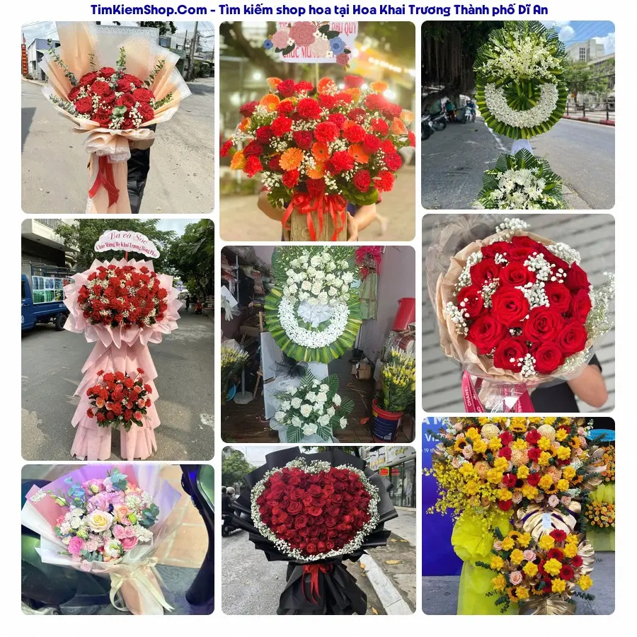 Tiệm Hoa Nhà Gạo - Tiệm Hoa Thành phố Dĩ An