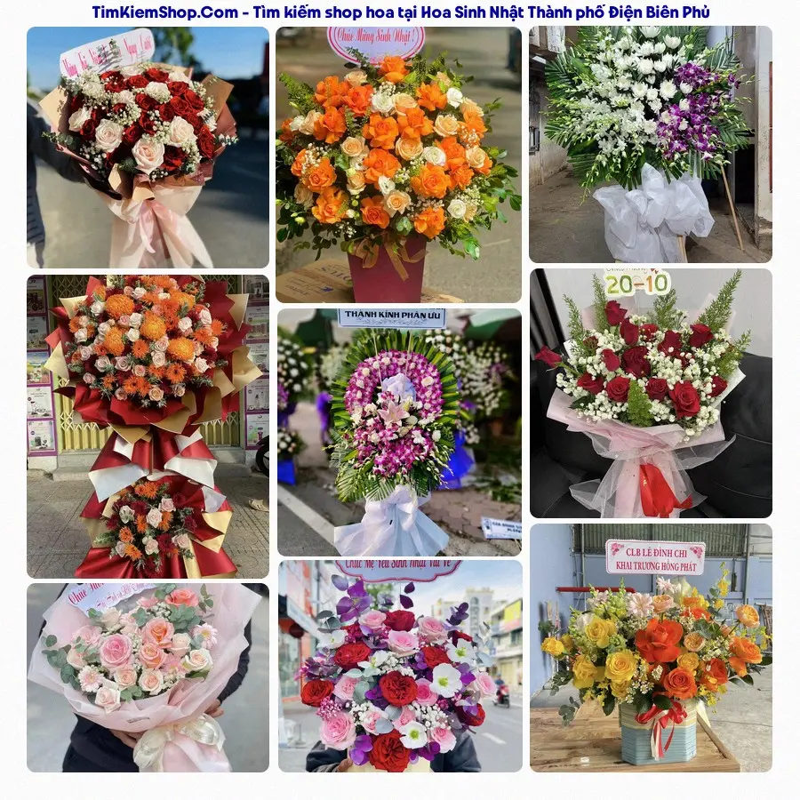 Tiệm Hoa Nhà Gạo - Tiệm Hoa Thành phố Điện Biên Phủ