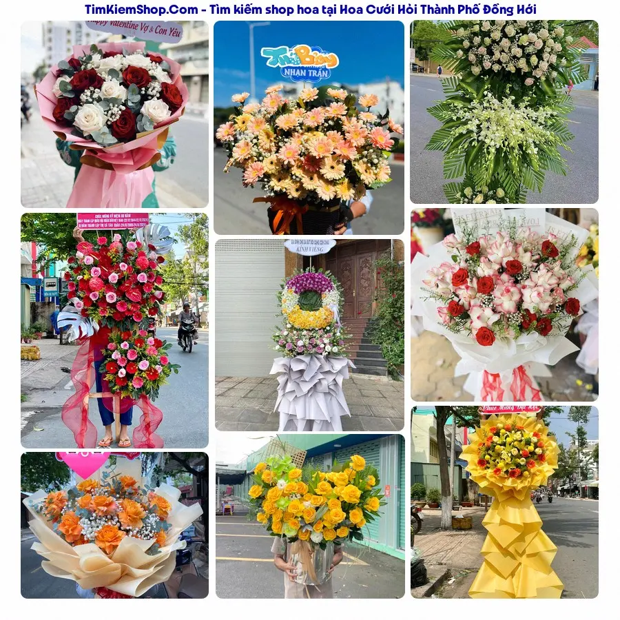 Tiệm Hoa Nhà Gạo - Tiệm Hoa Thành Phố Đồng Hới