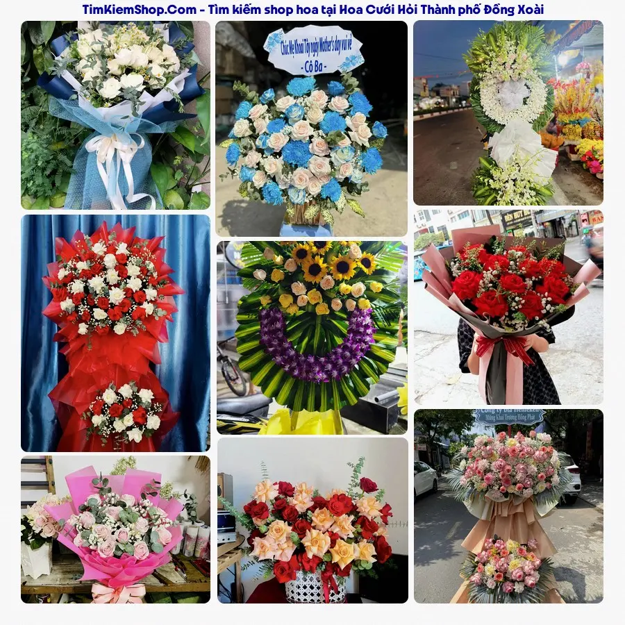 Tiệm Hoa Nhà Gạo - Tiệm Hoa Thành phố Đồng Xoài