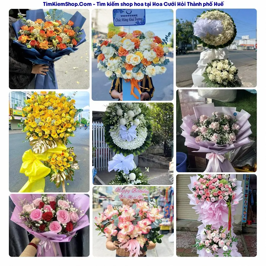 Tiệm Hoa Nhà Gạo - Tiệm Hoa Thành phố Huế