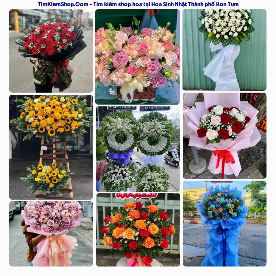 Tiệm Hoa Nhà Gạo - Tiệm Hoa Thành phố Kon Tum