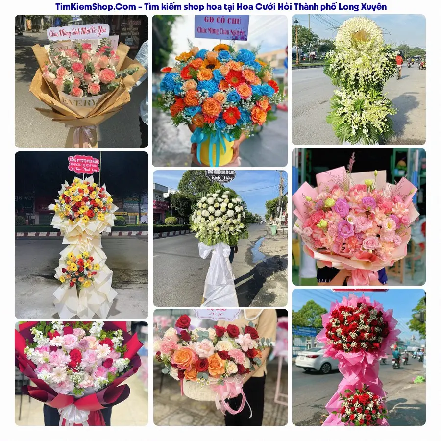 Tiệm Hoa Nhà Gạo - Tiệm Hoa Thành phố Long Xuyên