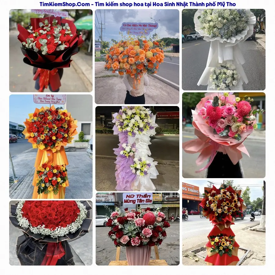 Tiệm Hoa Nhà Gạo - Tiệm Hoa Thành phố Mỹ Tho