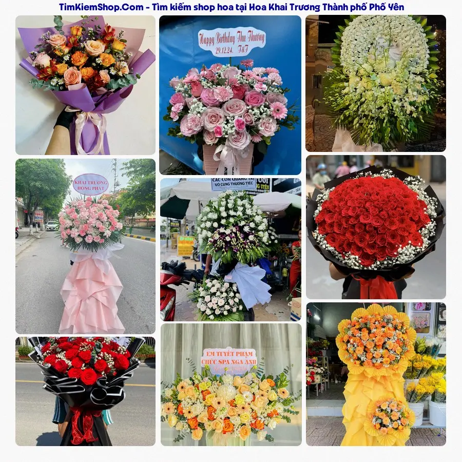 Tiệm Hoa Nhà Gạo - Tiệm Hoa Thành phố Phổ Yên