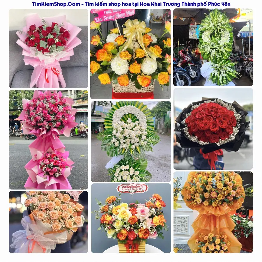 Tiệm Hoa Nhà Gạo - Tiệm Hoa Thành phố Phúc Yên