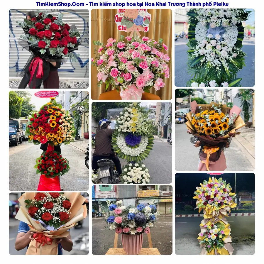 Tiệm Hoa Nhà Gạo - Tiệm Hoa Thành phố Pleiku