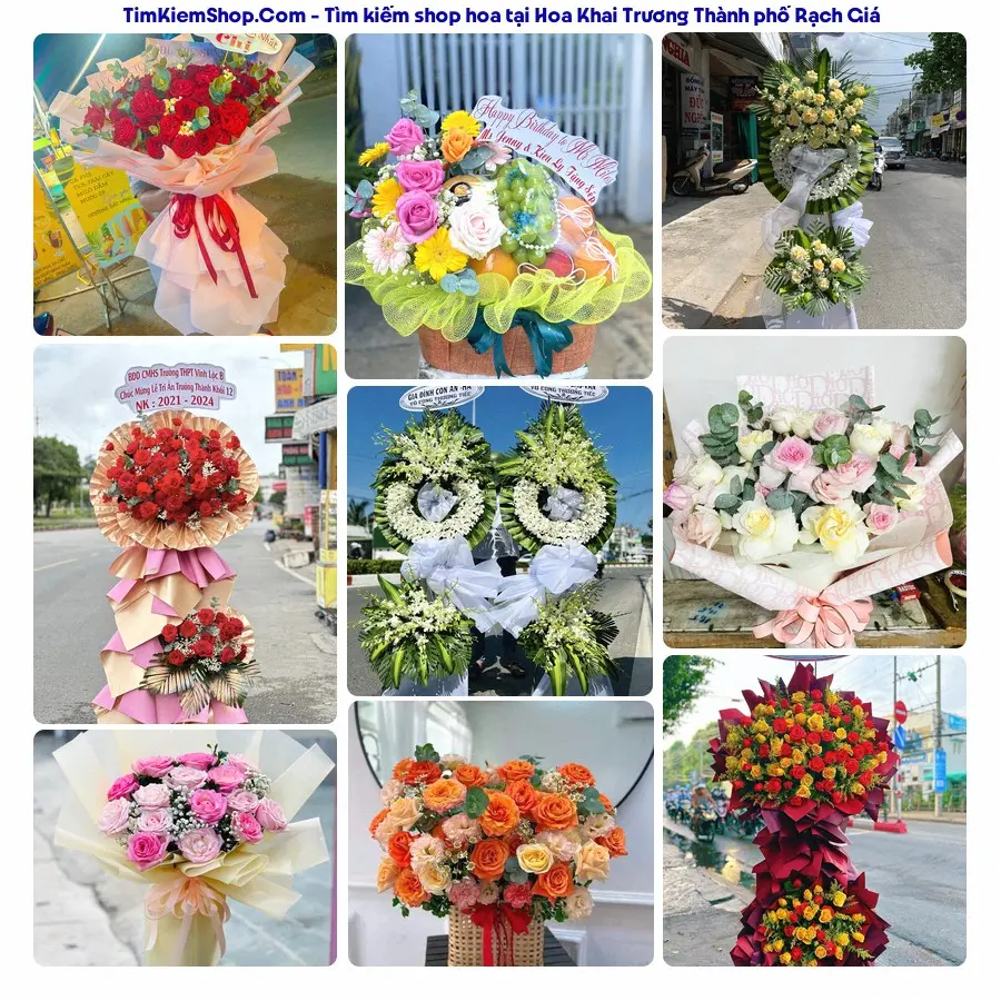 Tiệm Hoa Nhà Gạo - Tiệm Hoa Thành phố Rạch Giá