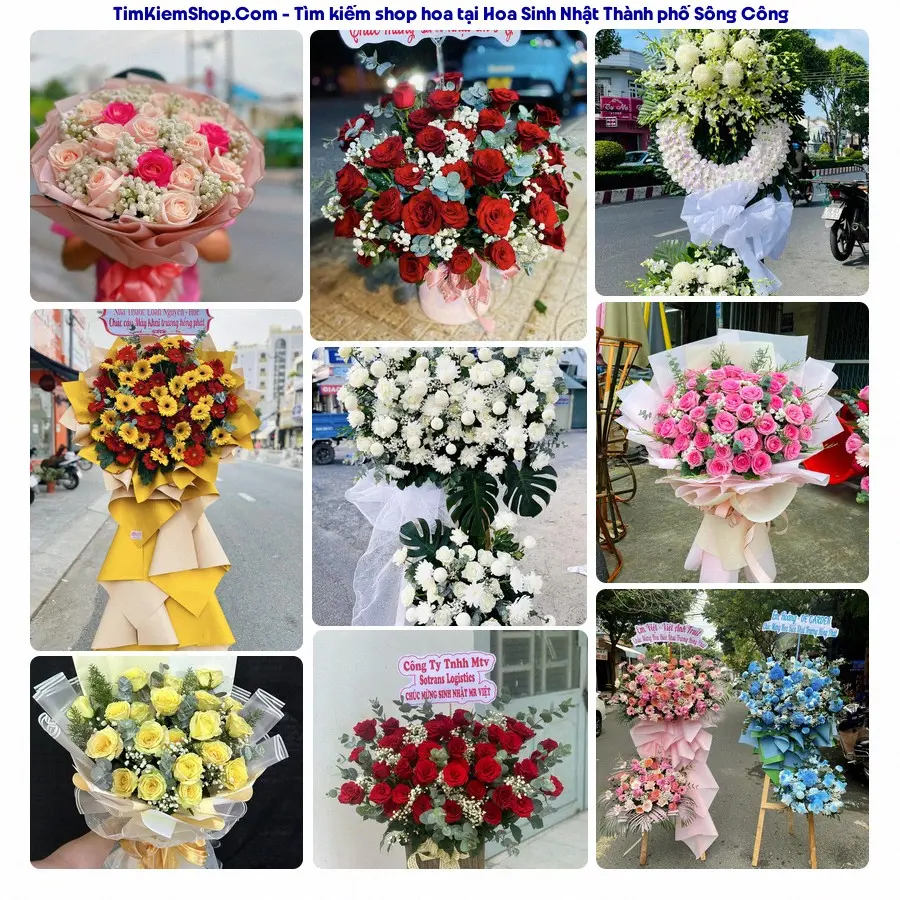 Tiệm Hoa Nhà Gạo - Tiệm Hoa Thành phố Sông Công