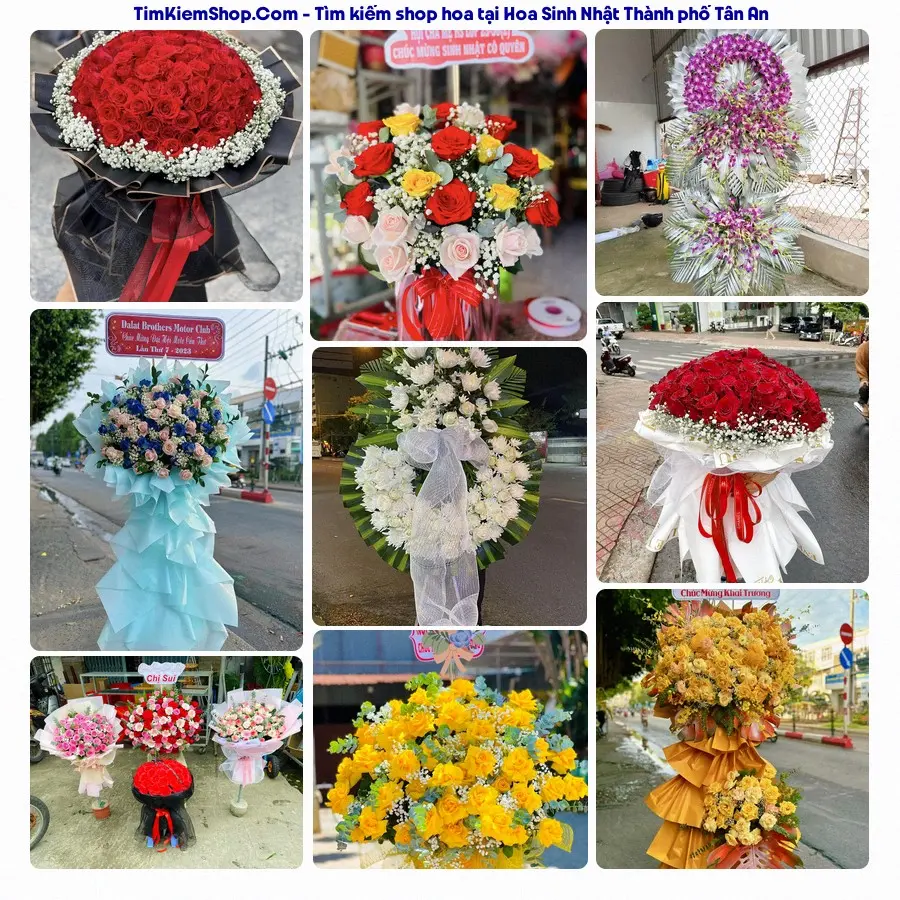 Tiệm Hoa Nhà Gạo - Tiệm Hoa Thành phố Tân An