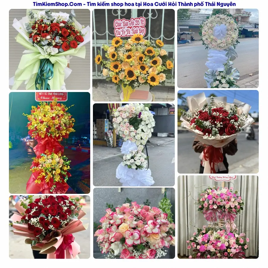 Tiệm Hoa Nhà Gạo - Tiệm Hoa Thành phố Thái Nguyên