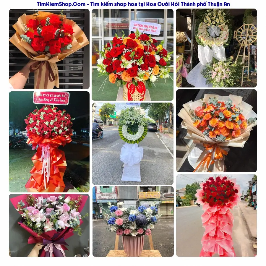 Tiệm Hoa Nhà Gạo - Tiệm Hoa Thành phố Thuận An