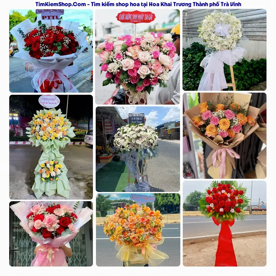 Tiệm Hoa Nhà Gạo - Tiệm Hoa Thành phố Trà Vinh