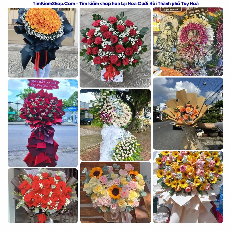 Tiệm Hoa Nhà Gạo - Tiệm Hoa Thành phố Tuy Hoà