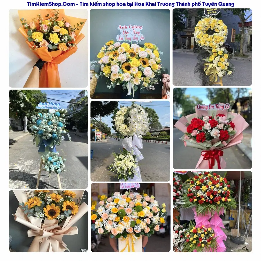 Tiệm Hoa Nhà Gạo - Tiệm Hoa Thành phố Tuyên Quang