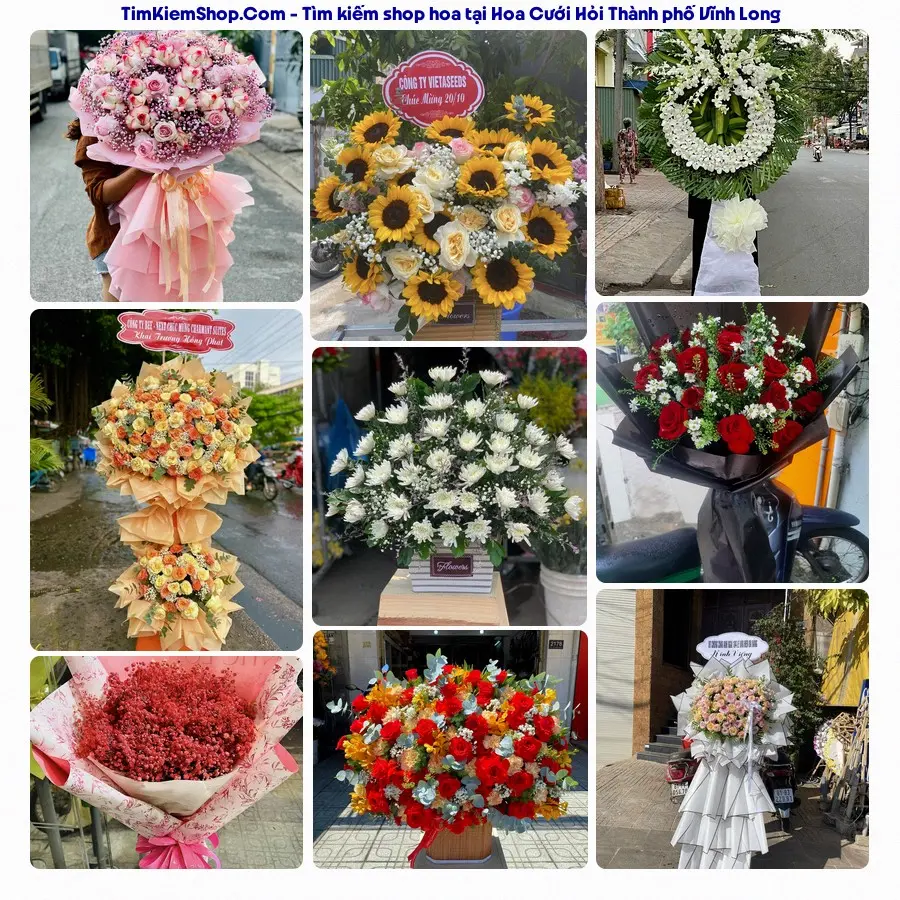 Tiệm Hoa Nhà Gạo - Tiệm Hoa Thành phố Vĩnh Long