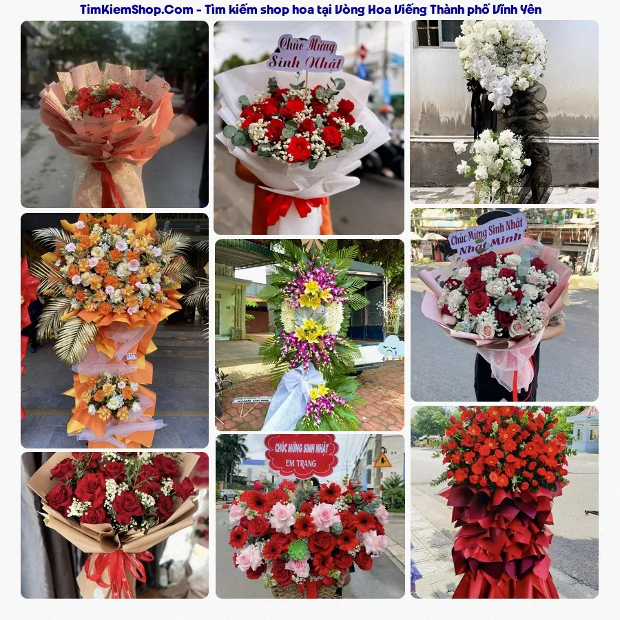Tiệm Hoa Nhà Gạo - Tiệm Hoa Thành phố Vĩnh Yên