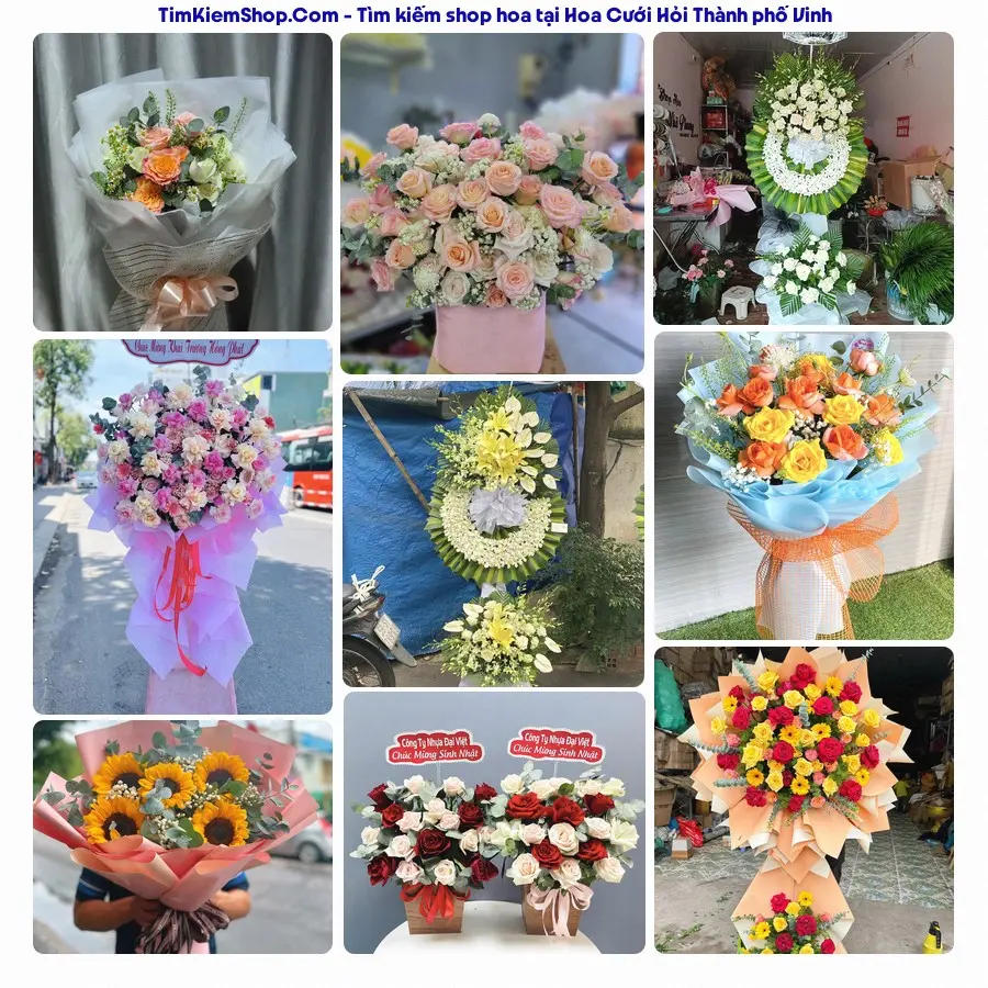 Tiệm Hoa Nhà Gạo - Tiệm Hoa Thành phố Vinh