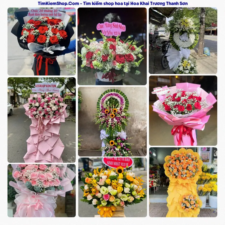 Tiệm Hoa Nhà Gạo - Tiệm Hoa Thanh Sơn