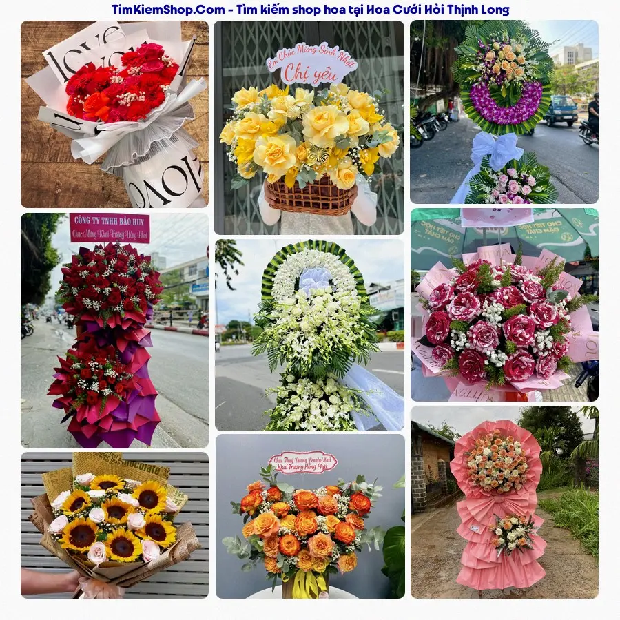 Tiệm Hoa Nhà Gạo - Tiệm Hoa Thịnh Long