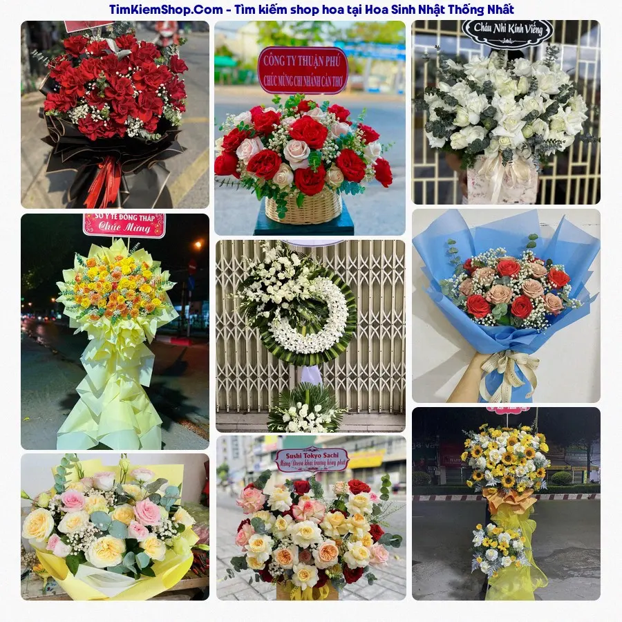 Tiệm Hoa Nhà Gạo - Tiệm Hoa Thống Nhất
