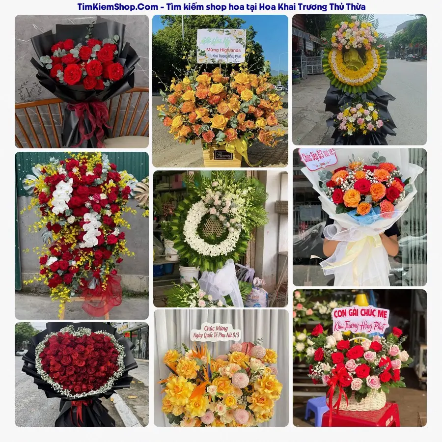 Tiệm Hoa Nhà Gạo - Tiệm Hoa Thủ Thừa