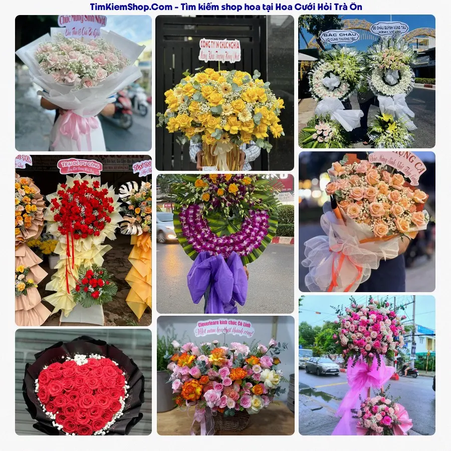 Tiệm Hoa Nhà Gạo - Tiệm Hoa Trà Ôn