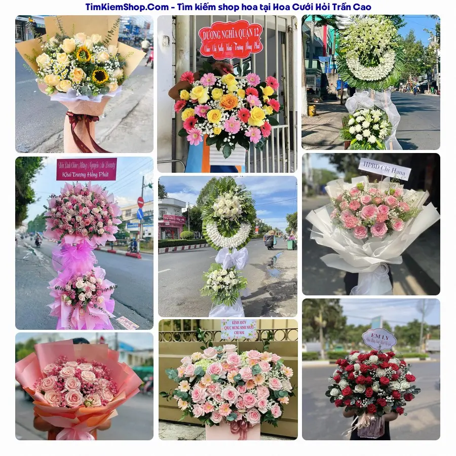 Tiệm Hoa Nhà Gạo - Tiệm Hoa Trần Cao