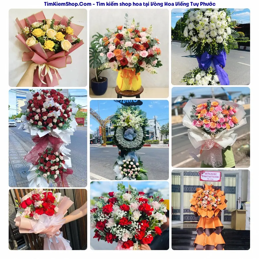 Tiệm Hoa Nhà Gạo - Tiệm Hoa Tuy Phước