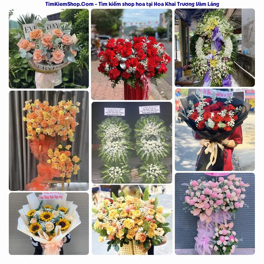 Tiệm Hoa Nhà Gạo - Tiệm Hoa Vàm Láng