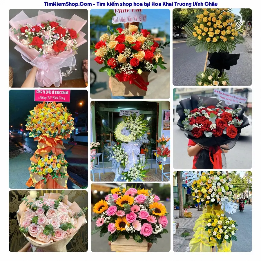 Tiệm Hoa Nhà Gạo - Tiệm Hoa Vĩnh Châu