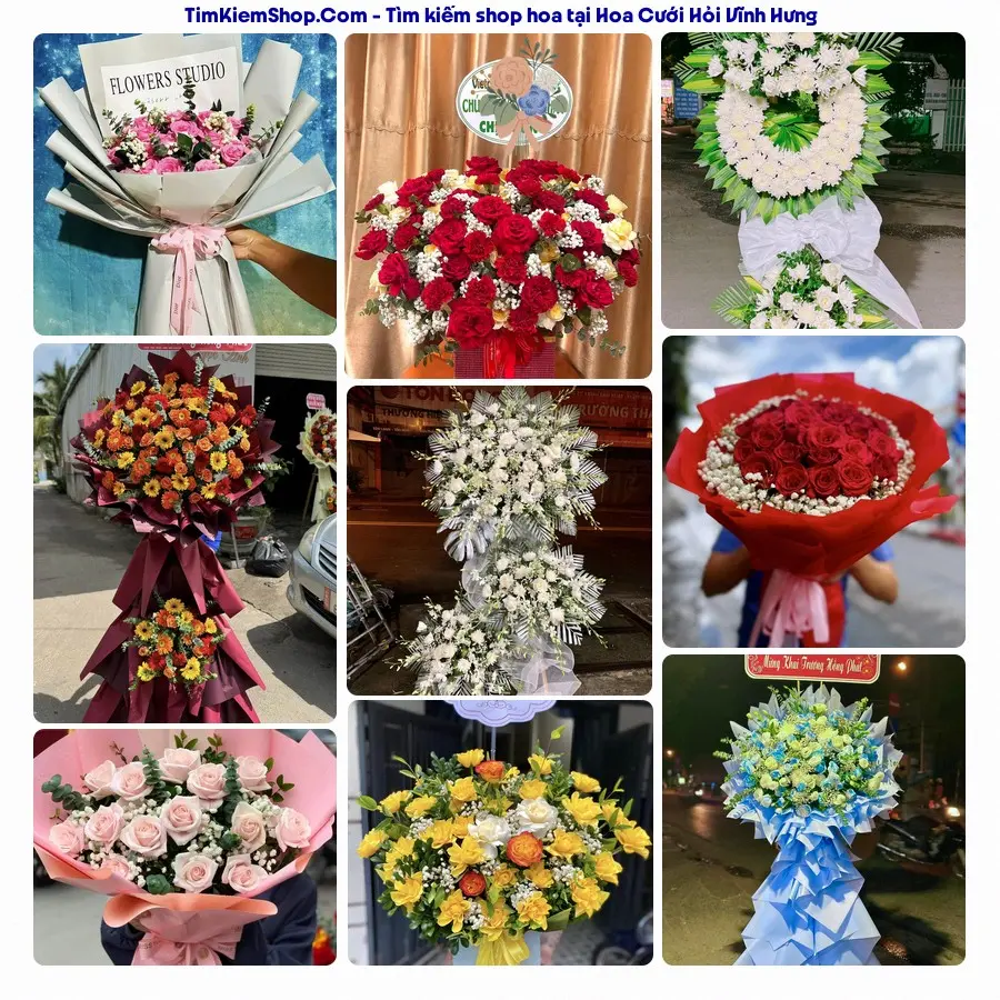 Tiệm Hoa Nhà Gạo - Tiệm Hoa Vĩnh Hưng