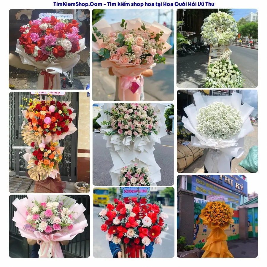 Tiệm Hoa Nhà Gạo - Tiệm Hoa Vũ Thư