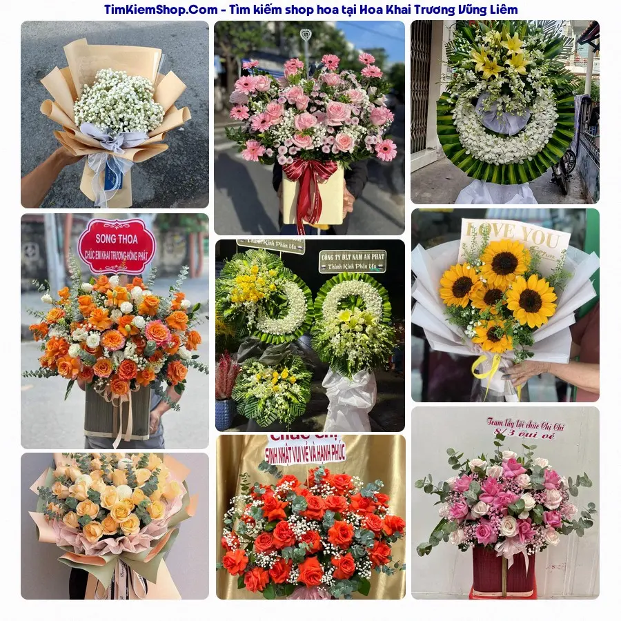 Tiệm Hoa Nhà Gạo - Tiệm Hoa Vũng Liêm