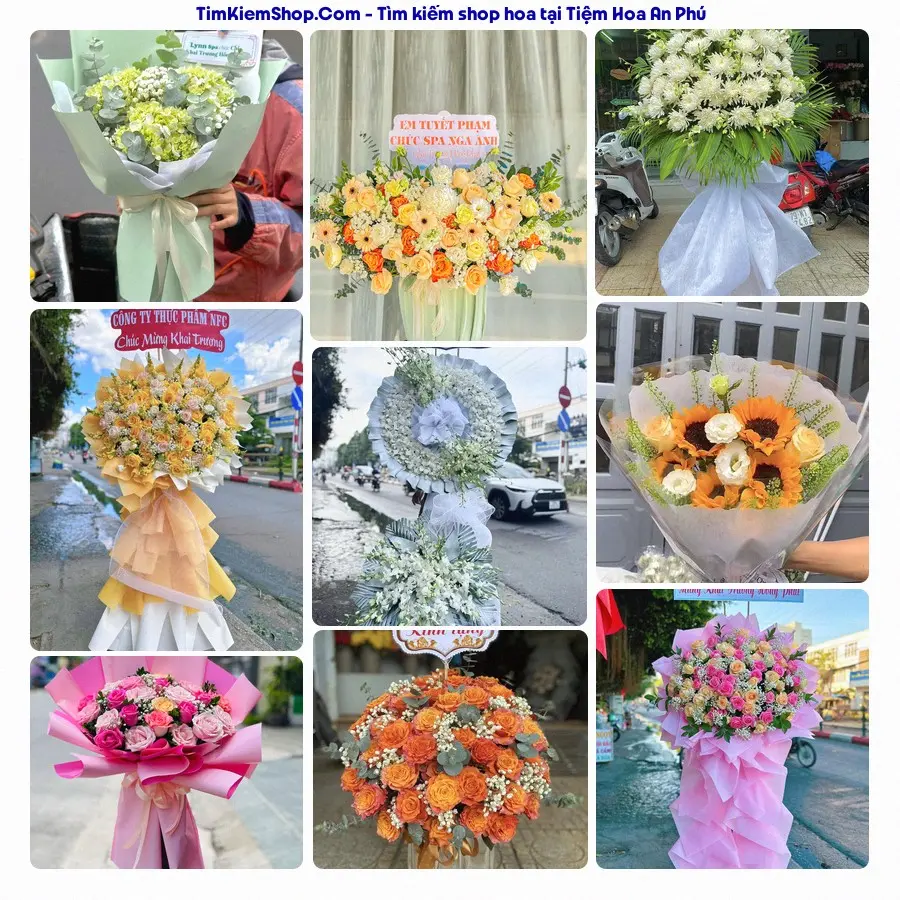Tiệm Hoa Nhà Gạo - Tiệm Hoa Xã An Phú